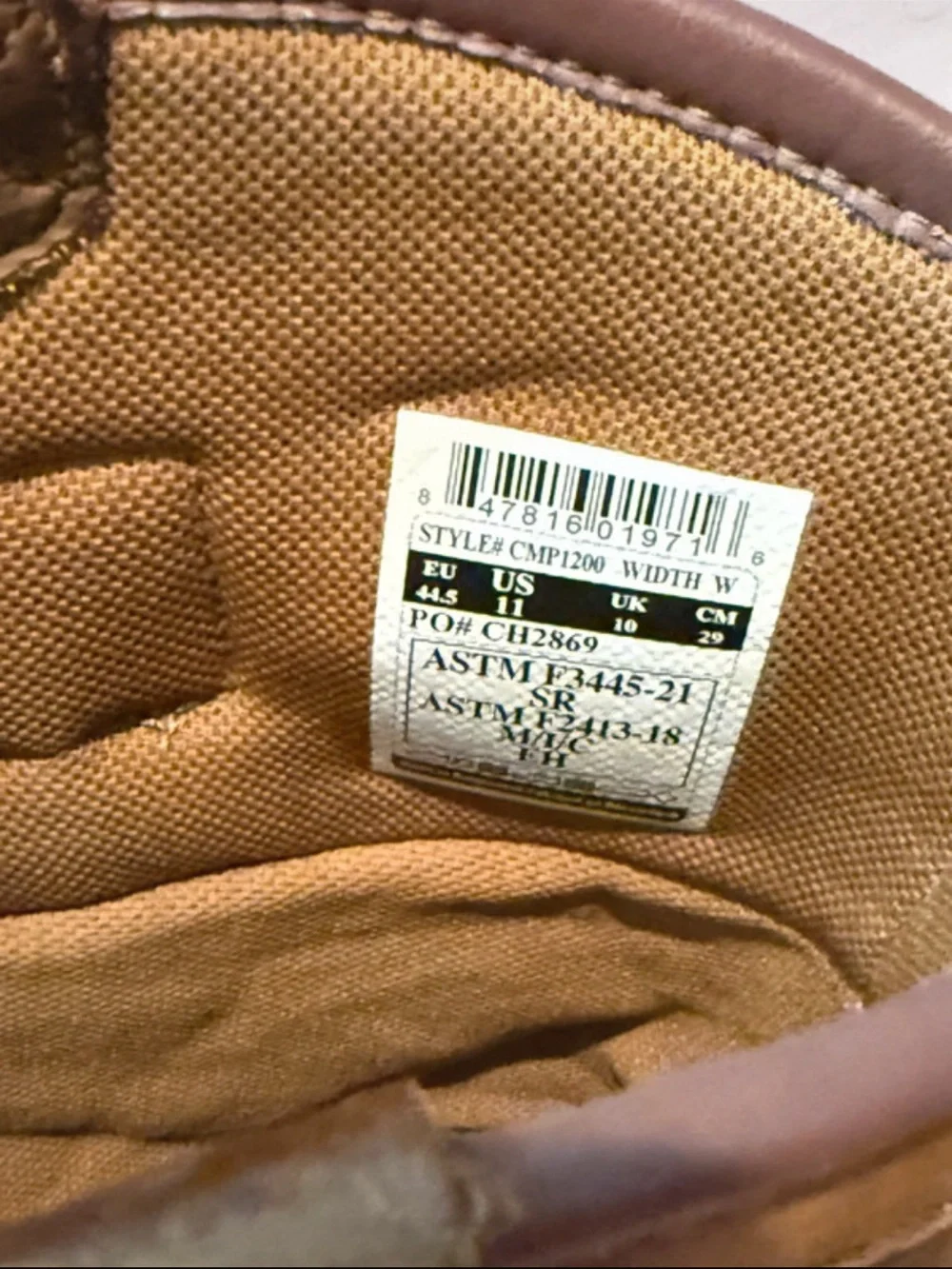 Carhartt work boots 🥾